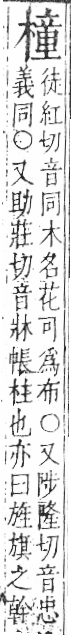 字彙 卷六．木部．頁56．右