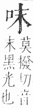 字彙 卷三．口部．頁8．右