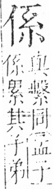 字彙 卷二．人部．頁27．左