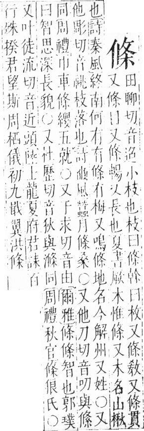 字彙 卷六．木部．頁35．左