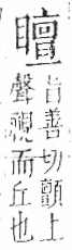 字彙 卷八．目部．頁66．右