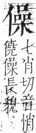 字彙 卷二．人部．頁41．左