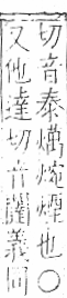 字彙 卷七．火部．頁61．右