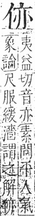 字彙 卷二．人部．頁24．右