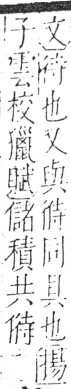 字彙 卷二．人部．頁35．右