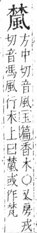 字彙 卷六．木部．頁57．左