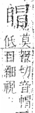 字彙 卷八．目部．頁61．左