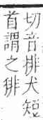 字彙 卷七．犬部．頁81．右