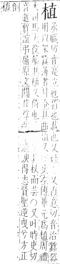 字彙 卷六．木部．頁41．右