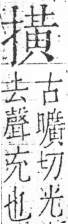 字彙 卷五．手部．頁59．右