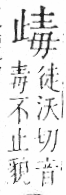 字彙 卷六．止部．頁71．右