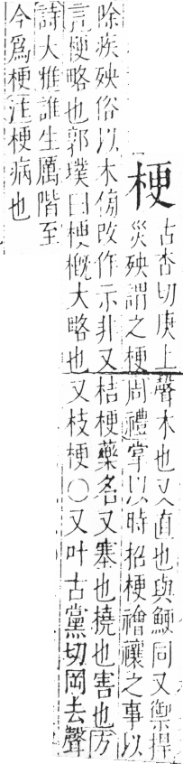 字彙 卷六．木部．頁35．右