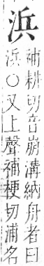 字彙 卷七．水部．頁14．右