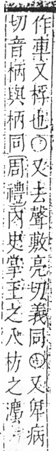 字彙 卷六．木部．頁24．右