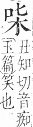 字彙 卷三．口部．頁12．右