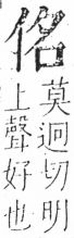 字彙 卷二．人部．頁24．右