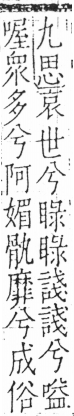 字彙 卷三．口部．頁19．左