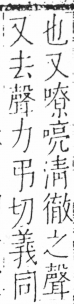 字彙 卷三．口部．頁26．左