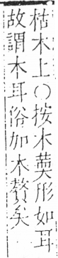 字彙 卷六．木部．頁30．左