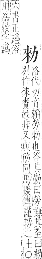 字彙 卷二．力部．頁70．左