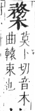 字彙 卷六．木部．頁48．右