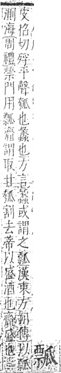 字彙 卷八．瓜部．頁16．右