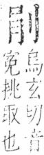 字彙 卷二．刀部．頁63．右