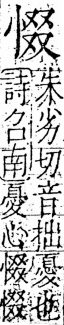 字彙 卷五．心部．頁14．右