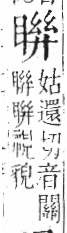 字彙 卷八．目部．頁62．右