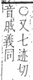 字彙 卷八．皮部．頁48．右