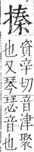 字彙 卷五．手部．頁55．左