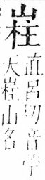 字彙 卷四．山部．頁35．右