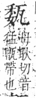 字彙 卷八．瓦部．頁18．右