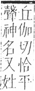 字彙 卷二．人部．頁21．左