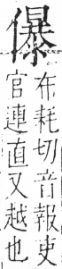 字彙 卷二．人部．頁44．右