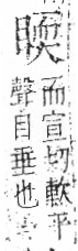 字彙 卷八．目部．頁61．左