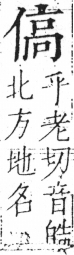 字彙 卷二．人部．頁36．左