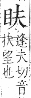 字彙 卷八．目部．頁55．右