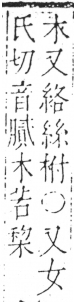 字彙 卷六．木部．頁26．左