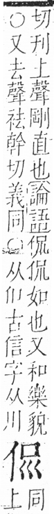 字彙 卷二．人部．頁25．右