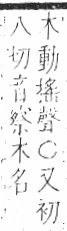 字彙 卷六．木部．頁52．右