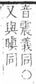 字彙 卷八．目部．頁59．左