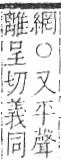 字彙 卷九．网部．頁52．右