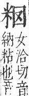 字彙 卷九．米部．頁21．右