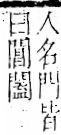 字彙 卷一二．門部．頁24．左