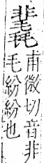 字彙 卷一二．非部．頁55．右