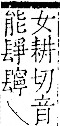 字彙 卷一二．長部．頁21．右