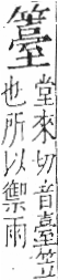 字彙 卷九．竹部．頁18．右