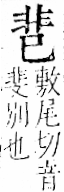 字彙 卷一二．非部．頁54．左