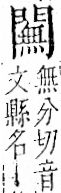 字彙 卷一二．門部．頁27．左